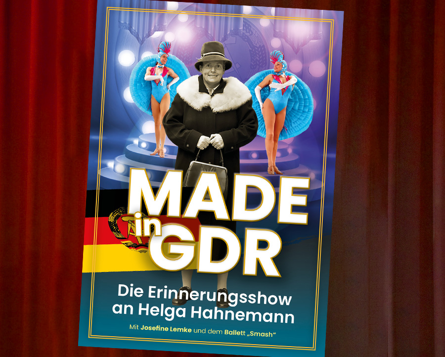 Made in GDR-Erinnerungsshow an Helga Hahnemann